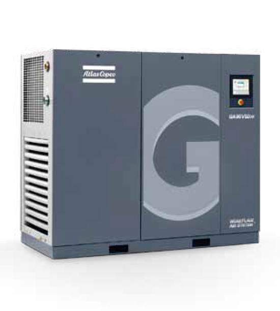 阿特拉斯GA、GA+ VSD（30-90KW）喷油螺杆空压机(图2)