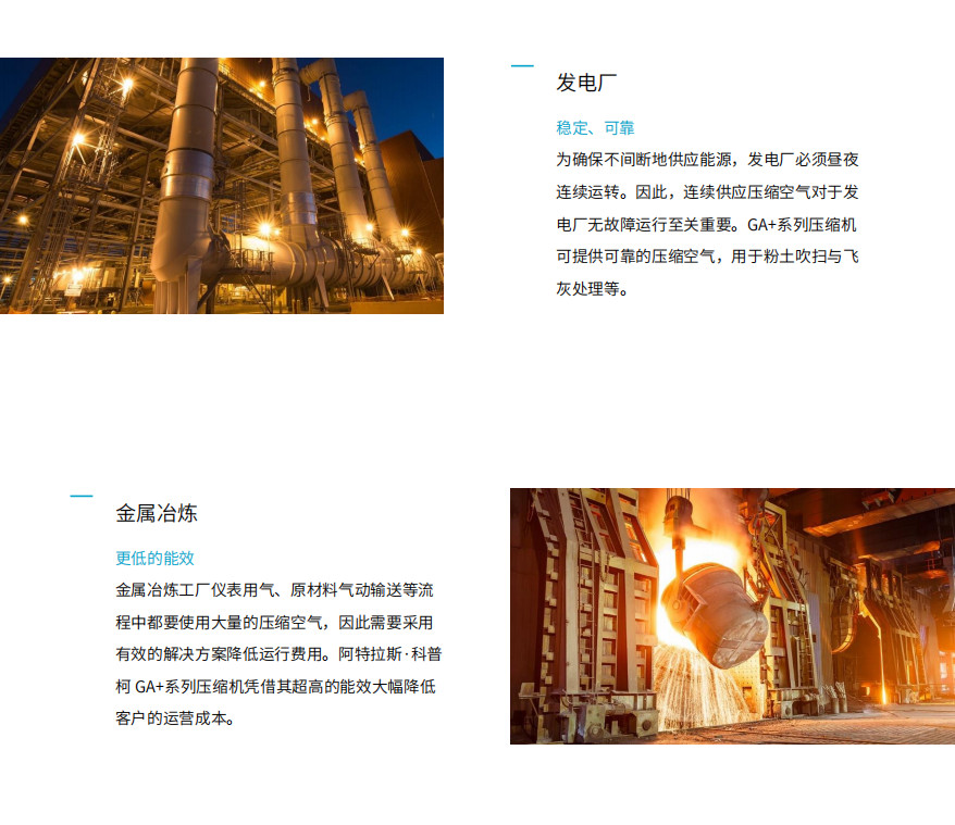 阿特拉斯GA+ VSD（90-160KW）喷油螺杆空压机(图3)
