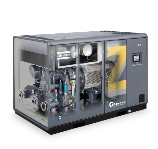 阿特拉斯ZT、ZR VSD（55-900KW）无油旋齿空压机(图2)